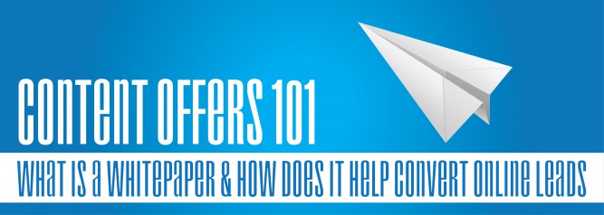 Content Offers 101 What Is A Whitepaper & How Does It Help Convert Online Leads